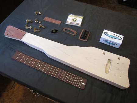 Lap Steel Guitar building