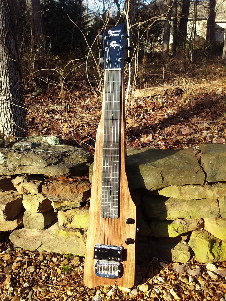 Crystal Forest Lap Steel Guitar
