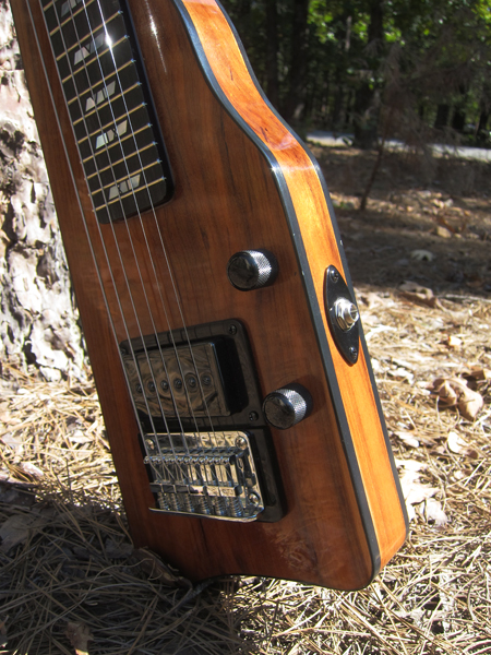 Lap steel guitar