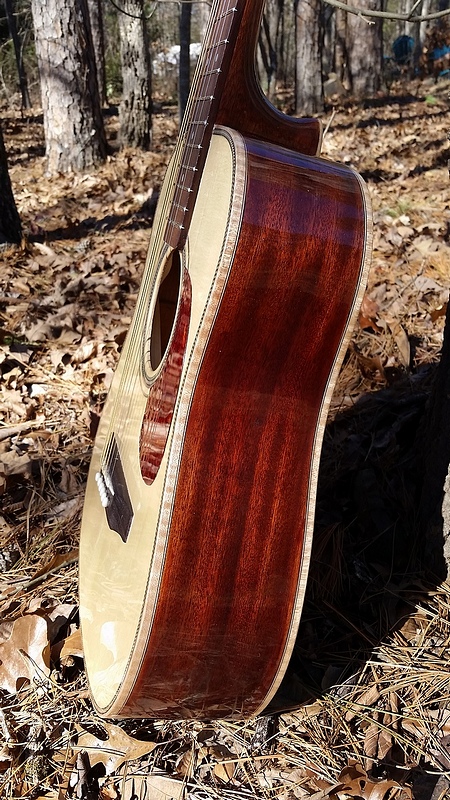 Crystal Forest Baby Dreadnought Guitar