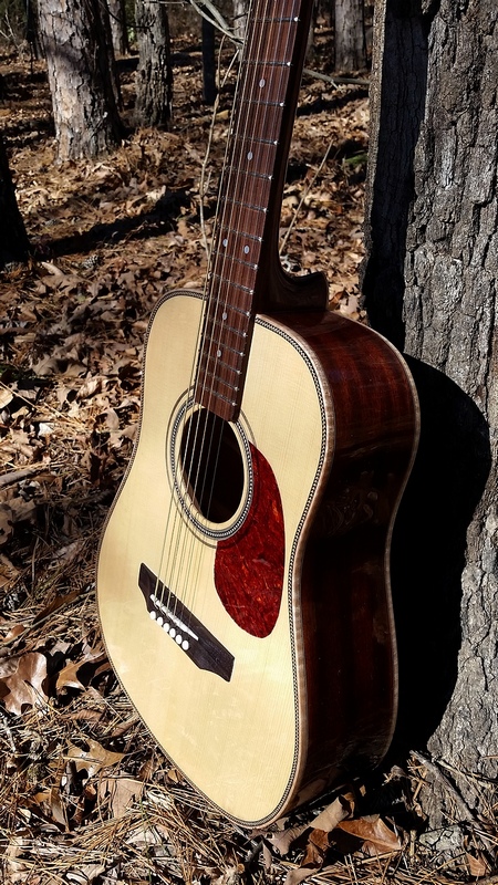 Crystal Forest Baby Dreadnought Guitar