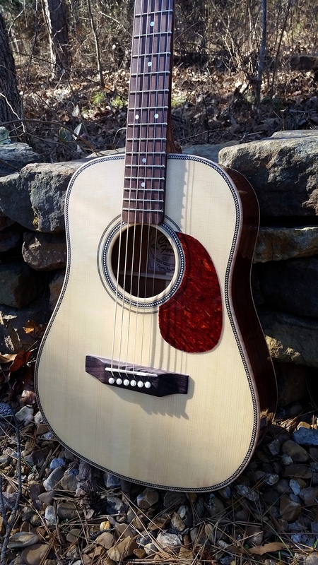 Crystal Forest Baby Dreadnought Guitar