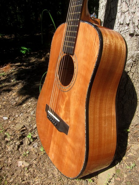 Crystal Forest Baby Dreadnought Guitar