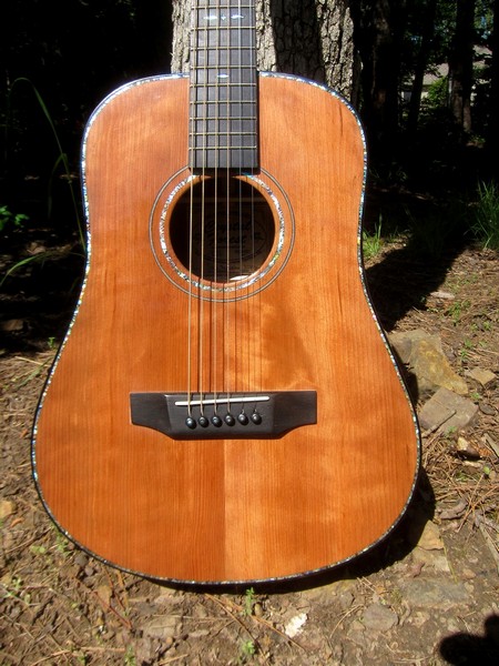 Crystal Forest Baby Dreadnought Guitar