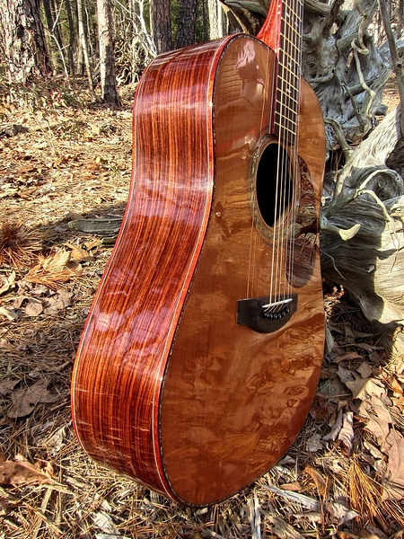 Crystal Forest Steel String Acoustic Guitar