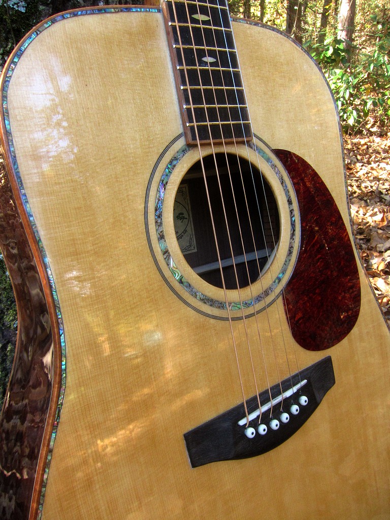 Crystal Forest Steel String Acoustic Guitar